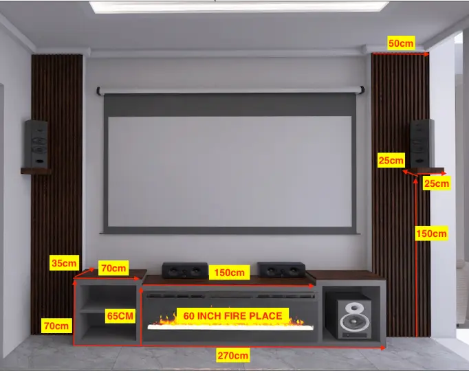 Custom feature wall concept