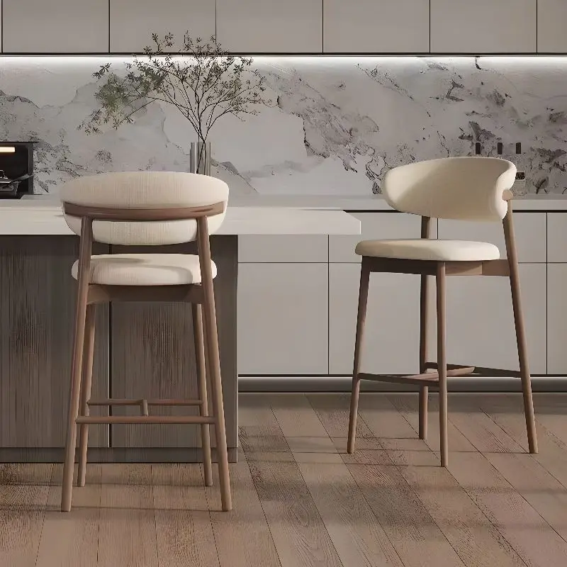 Japandi Bar Stool