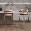 Japandi Bar Stool